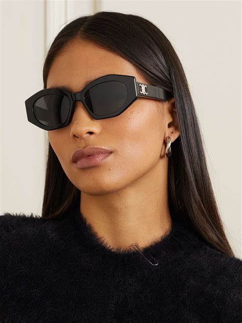 celine cat eye sunglasses sale|celine 54mm cat eye sunglasses.